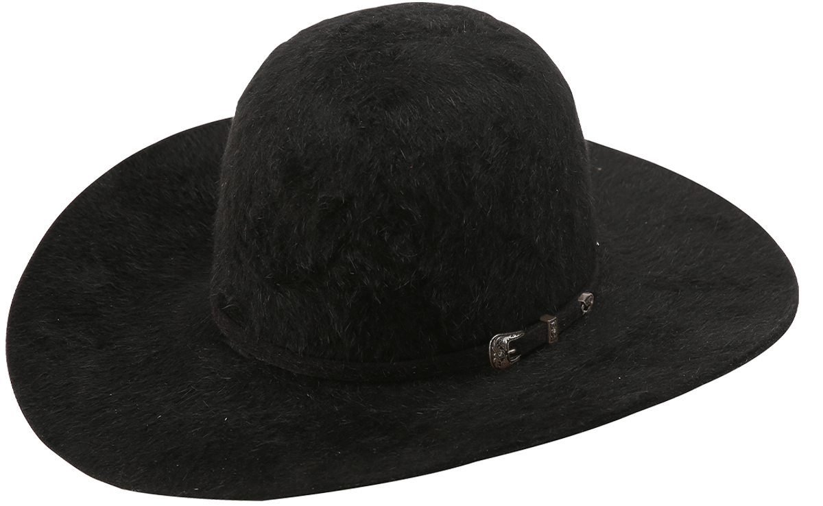 american hat company grizzly cowboy hat black