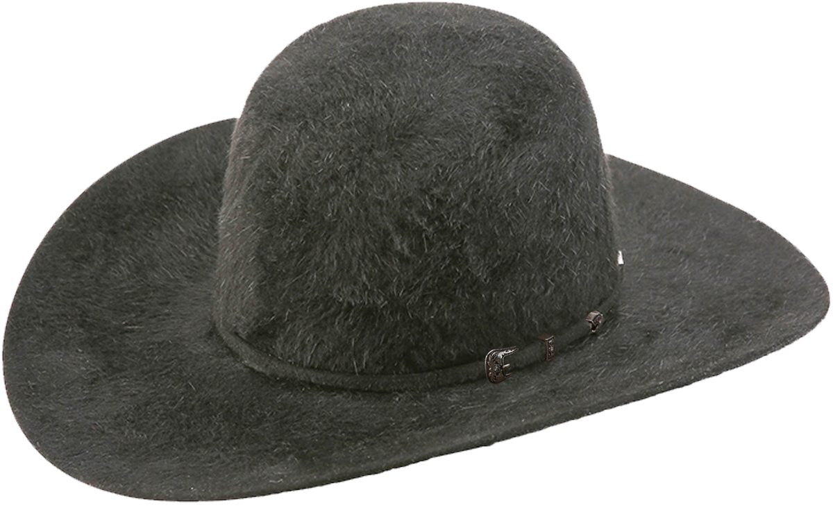 american hat company grizzly cowboy hat charcoal