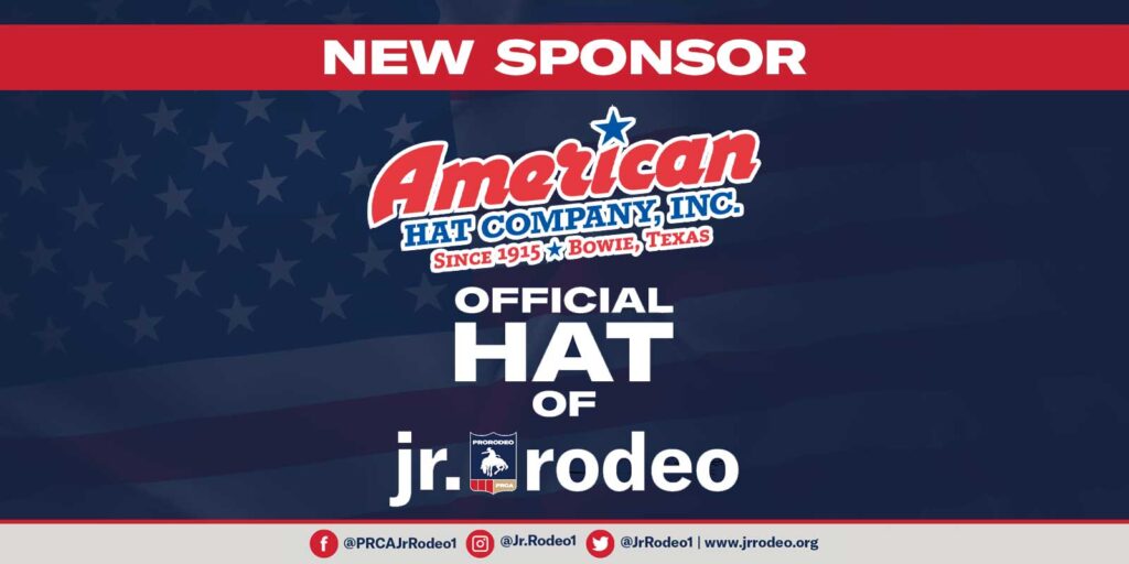 jr rodeo jr prca official hat American Hat Company American Hat Co