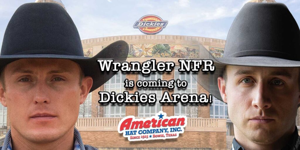 American Hat Company American Hat Co positive times nfr wnfr wrangler national finals rodeo Las Vegas dickies arena at&t stadium Dallas Cowboys rodeo