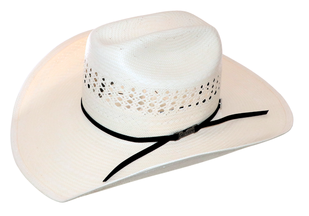 A photo of an American Hat Company 1000X felt cowboy hat in the color black.